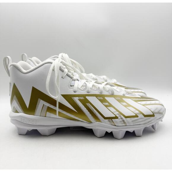 Adidas Men\'s Freak Spark MD 23 Football Cleats US 11 White Gold Athletic NWOB main image 10